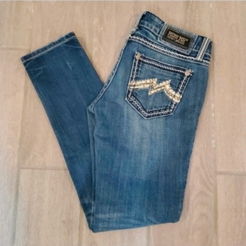 Miss Me Denim Skinny Blue Jeans 28x31